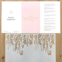 Angela Morrison Amy - Botanical Stencil Collection 5 Angela Morrison Amy - Botanical Stencil Collection -Wilton Shop angela morrison amy botanical stencil collection p16612 58447 image