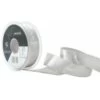 Berisford Ribbon Merry Christmas Silver Double Faced Satin Ribbon 20 Meters - 25mm X 20M