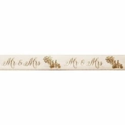 Berisford Ribbon Sparkle Satin Bridal Colour No.2 Ribbon - MR & MRS - 15mm X 20M -Wilton Shop berisford ribbon sparkle satin bridal colour no 2 ribbon mr mrs 15mm x 20m p13709 47706 image