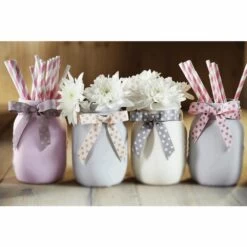 Wilton Shop 8 Wilton Shop -Wilton Shop berisford ribbon spotty grosgrain grey pink colour no 13 ribbon 15mm x 20m p13708 47704 image