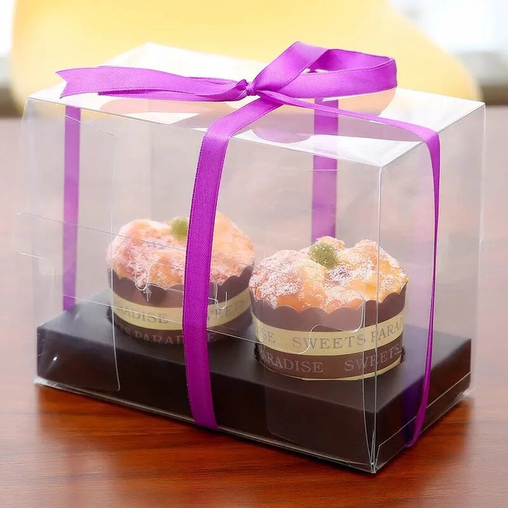 Cake Craft Company Black Deluxe Crystal Transparent Cupcake Boxes - Holds 2 Cake Craft Company Black Deluxe Crystal Transparent Cupcake Boxes - Holds 2 -Wilton Shop cake craft company black deluxe crystal transparent cupcake boxes holds 2 p18612 66360 image