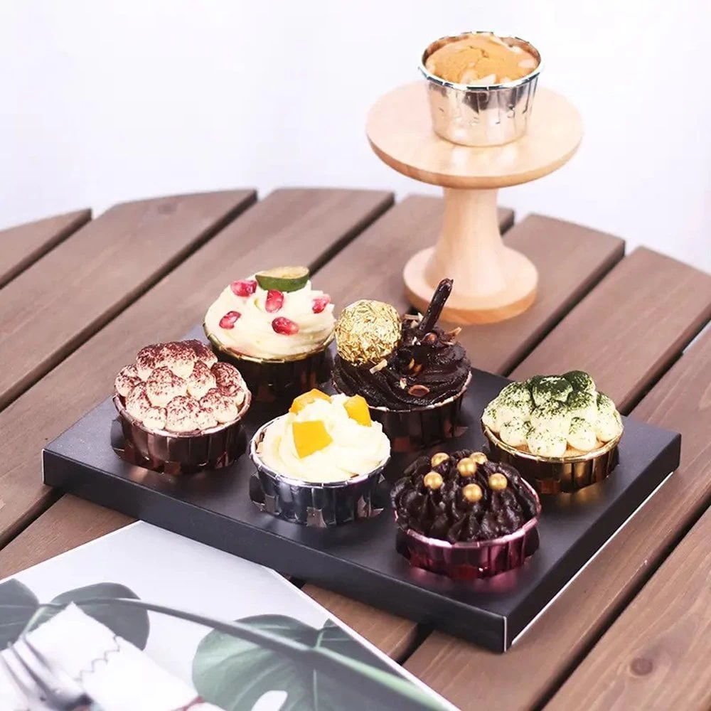 Cake Craft Company Black Deluxe Crystal Transparent Cupcake Boxes - Holds 6 Cake Craft Company Black Deluxe Crystal Transparent Cupcake Boxes - Holds 6 -Wilton Shop cake craft company black deluxe crystal transparent cupcake boxes holds 6 p18614 66574 image