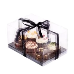 Cake Craft Company Black Deluxe Crystal Transparent Cupcake Boxes - Holds 6 8 Cake Craft Company Black Deluxe Crystal Transparent Cupcake Boxes - Holds 6 -Wilton Shop cake craft company black deluxe crystal transparent cupcake boxes holds 6 p18614 66576 image