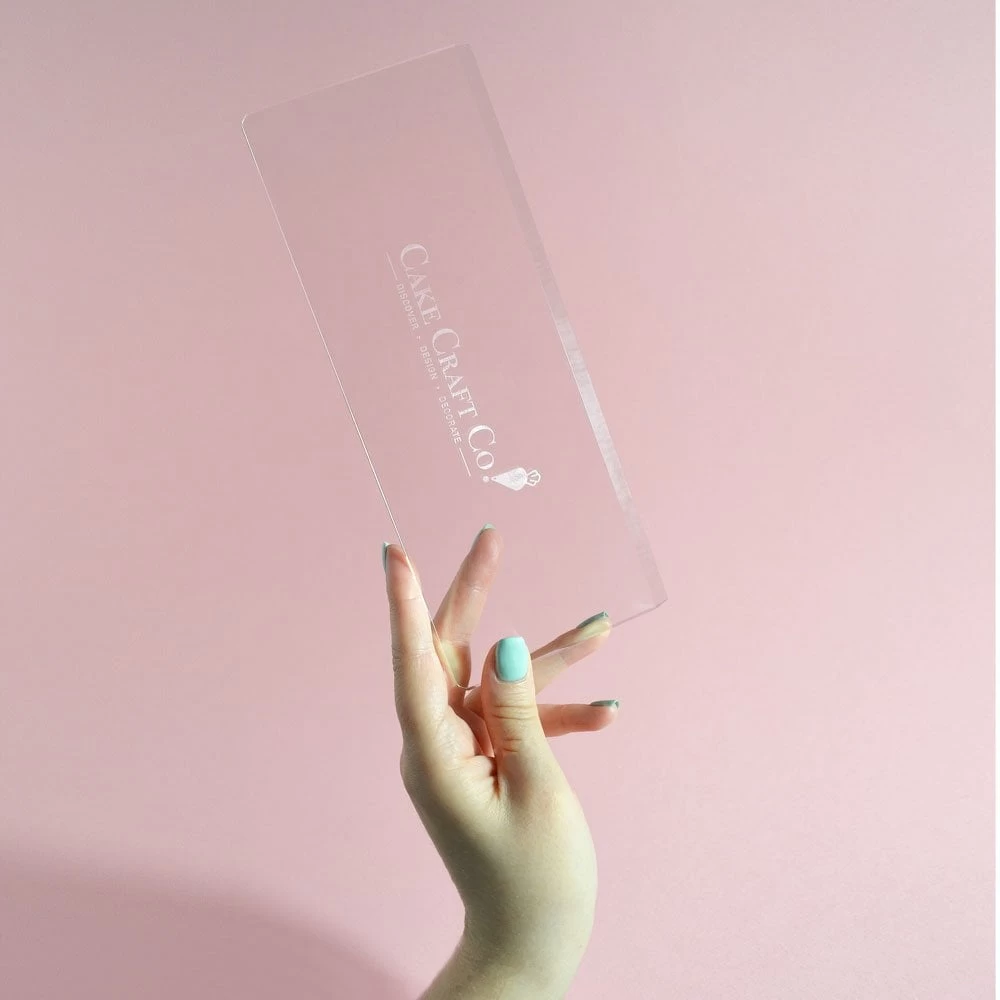 Cake Craft Company Professional Acrylic Deluxe Cake Scraper Cake Craft Company Professional Acrylic Deluxe Cake Scraper -Wilton Shop cake craft company professional acrylic deluxe cake scraper p12954 44959 image