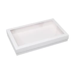 Cake Craft Company White Deluxe Treat Boxes With Window