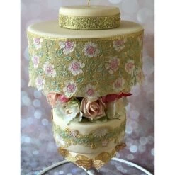 Cake Lace Madame Butterfly - 3D Large Lace Mat 5 Cake Lace Madame Butterfly - 3D Large Lace Mat -Wilton Shop cake lace madame butterfly 3d large lace mat p9349 36114 image