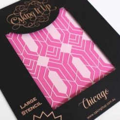 Caking It Up Chicago - Cake Stencil By Karen Reeves -Wilton Shop caking it up chicago cake stencil by karen reeves p16053 55914 image