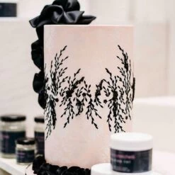 Caking It Up EDEN - Cake Stencil By Karen Reeves -Wilton Shop caking it up eden cake stencil by karen reeves p3954 35762 image