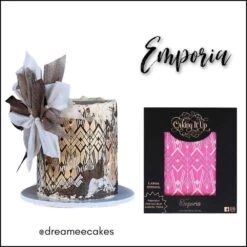 Caking It Up Emporia - Cake Stencil By Karen Reeves -Wilton Shop caking it up emporia cake stencil by karen reeves p16051 55999 image