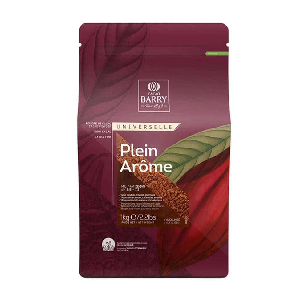 Callebaut Cacao Barry Plein Arome Cocoa powder - 1 Kg Callebaut Cacao Barry Plein Arome Cocoa Powder - 1 Kg -Wilton Shop callebaut cacao barry plein arome cocoa powder 1 kg p18242 64640 image
