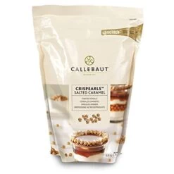 Callebaut Cereals Coated With Caramel Flavoured Cocoa Based Confectionery Enrobed Pearls - 800g