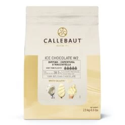 Callebaut Ice Chocolates Dipping White Coverture Callets - 2.5 Kg