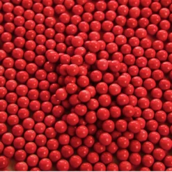 Club Green Sugar Balls Shiny Red 6MM