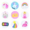 Culpitt Printed Sugar Edible Toppers - Magical Unicorn Collection - 38mm - Boxed 144 -Wilton Shop culpitt printed sugar edible toppers magical unicorn collection 38mm boxed 144 p10694 39586 image