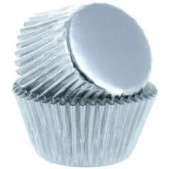 Culpitt Silver Foil Baking Cupcake Cases - Pack Of 250