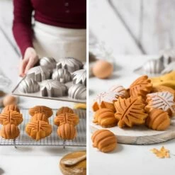 Decora Autumn Non-Stick Mould - 9 Cavity 4 Decora Autumn Non-Stick Mould - 9 Cavity -Wilton Shop decora autumn non stick mould 9 cavity p16672 58818 image