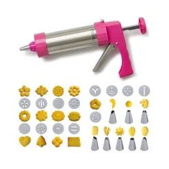 Decora Cookie Press With Pattern Discs And Nozzles 5 Decora Cookie Press With Pattern Discs And Nozzles -Wilton Shop decora cookie press with pattern discs and nozzles p6435 27354 image