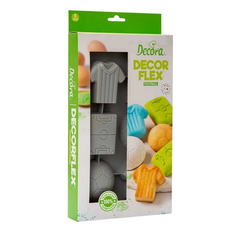 Decora Football Silicone Mould - 6 Cavities Decora Football Silicone Mould - 6 Cavities -Wilton Shop decora football silicone mould 6 cavities p15882 55321 image