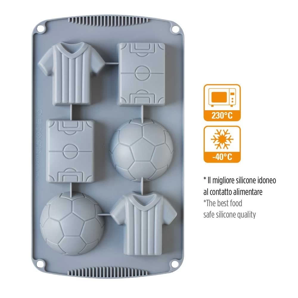 Decora Football Silicone Mould - 6 Cavities Decora Football Silicone Mould - 6 Cavities -Wilton Shop decora football silicone mould 6 cavities p15882 55323 image
