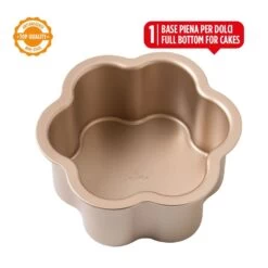Decora Gold Line Non Stick Flower Angel Food Pan -Wilton Shop decora gold line non stick flower angel food pan p15867 55277 image