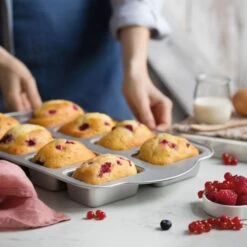 Decora Mini Plum Cake Non Stick Pan - 9.5 X 6.3 X 3.6 H Cm -Wilton Shop decora mini plum cake non stick pan 9 5 x 6 3 x 3 6 h cm p13500 47149 image