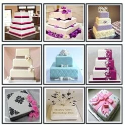 Eurotins 4 Tier Square 3" Deep Cake Tins ( 6 , 8 , 10 , 12 ) - Set Of 4 6 Eurotins 4 Tier Square 3" Deep Cake Tins ( 6 , 8 , 10 , 12 ) - Set Of 4 -Wilton Shop eurotins 4 tier square 3 deep cake tins 6 8 10 12 set of 4 p9496 36492 image