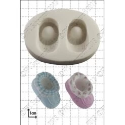 FPC Moulds Baby Bootees' Silicone Mould