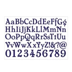 FPC Moulds Elegance Alphabet Silicone Mould