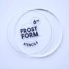FROST FORM Frost Form- Stencil Liner & Former Base - 6" Round -Wilton Shop frost form stencil liner former base 6 round p15070 52524 image