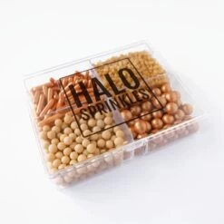 Halo Sprinkles Pick N Mix - Rose Gold / Copper 240g -Wilton Shop halo sprinkles pick n mix rose gold copper 240g p13811 47999 image