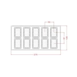 Implast Biscuit - Polycarbonate Chocolate Mould -Wilton Shop implast biscuit polycarbonate chocolate mould p17110 61072 image