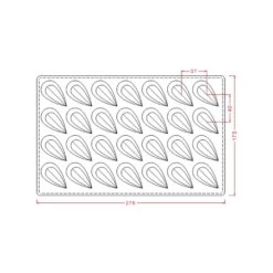 Implast Droplet - Polycarbonate Chocolate Mould -Wilton Shop implast droplet polycarbonate chocolate mould p17113 61265 image