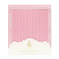 Lacupella Seamless Pattern Cake Stencil - BRIDA