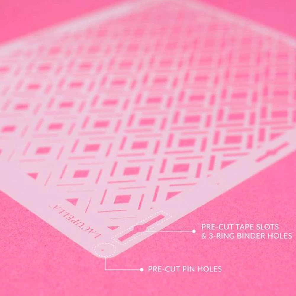 Lacupella Seamless Pattern Cake Stencil - DILAN Lacupella Seamless Pattern Cake Stencil - DILAN -Wilton Shop lacupella seamless pattern cake stencil dilan p13356 46485 image