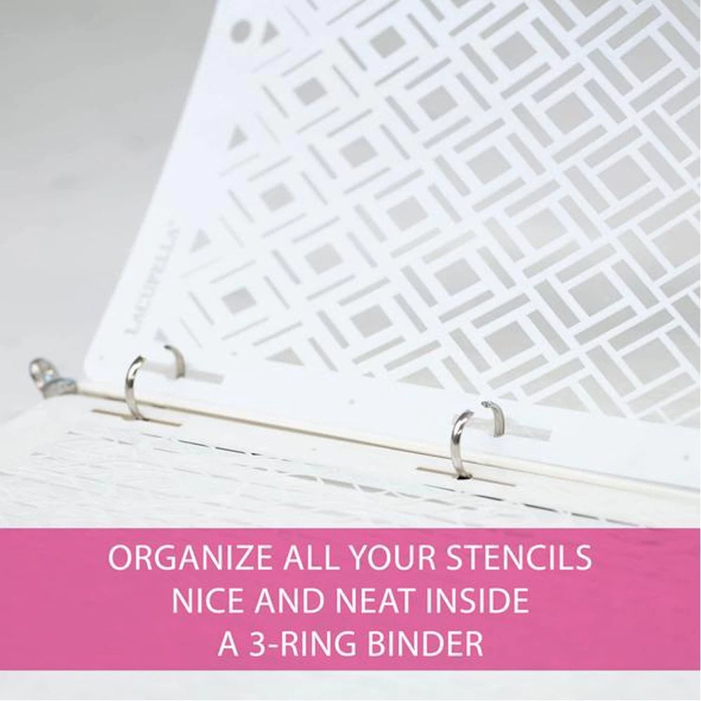 Lacupella Seamless Pattern Cake Stencil - DILAN Lacupella Seamless Pattern Cake Stencil - DILAN -Wilton Shop lacupella seamless pattern cake stencil dilan p13356 46486 image