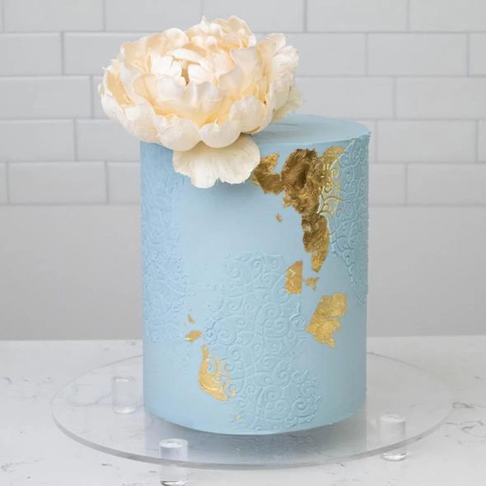 Lacupella Seamless Pattern Cake Stencil - FLAIRE Lacupella Seamless Pattern Cake Stencil - FLAIRE -Wilton Shop lacupella seamless pattern cake stencil flaire p13374 46636 image