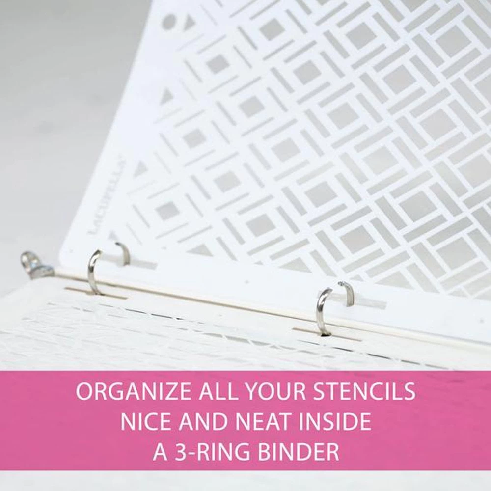 Lacupella Seamless Pattern Cake Stencil - FLAIRE Lacupella Seamless Pattern Cake Stencil - FLAIRE -Wilton Shop lacupella seamless pattern cake stencil flaire p13374 46647 image