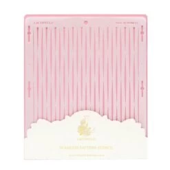Lacupella Seamless Pattern Cake Stencil - FOLD
