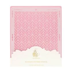 Lacupella Seamless Pattern Cake Stencil - LUMINA