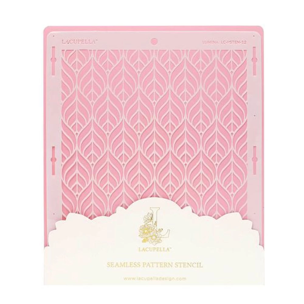 Lacupella Seamless Pattern Cake Stencil - LUMINA Lacupella Seamless Pattern Cake Stencil - LUMINA -Wilton Shop lacupella seamless pattern cake stencil lumina p13366 46567 image