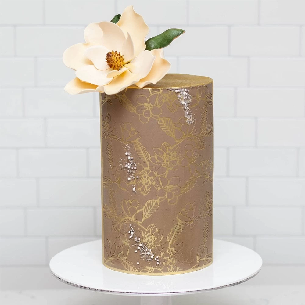 Lacupella Seamless Pattern Cake Stencil - MAGNA Lacupella Seamless Pattern Cake Stencil - MAGNA -Wilton Shop lacupella seamless pattern cake stencil magna p13823 48052 image