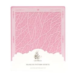 Lacupella Seamless Pattern Cake Stencil - MOZAI