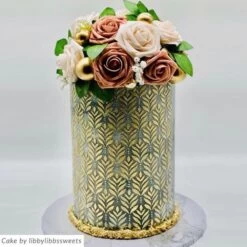 Lacupella Seamless Pattern Cake Stencil -PADDI 4 Lacupella Seamless Pattern Cake Stencil -PADDI -Wilton Shop lacupella seamless pattern cake stencil paddi p13372 46619 image