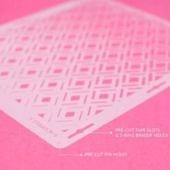 Lacupella Seamless Pattern Cake Stencil - PRISMO -Wilton Shop lacupella seamless pattern cake stencil prismo p13360 46517 image