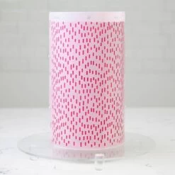 Lacupella Seamless Pattern Cake Stencil - REINE -Wilton Shop lacupella seamless pattern cake stencil reine p13361 46525 image