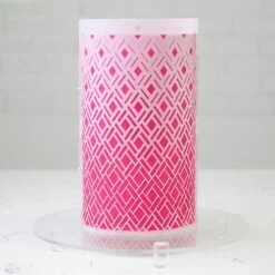 Lacupella Seamless Pattern Cake Stencil - RHOMBA -Wilton Shop lacupella seamless pattern cake stencil rhomba p13363 46543 image