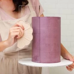 Lacupella Silicone Flora Comfort Grip For Cake Scrapers - Pack Of 2 -Wilton Shop lacupella silicone flora comfort grip for cake scrapers pack of 2 p13381 46698 image