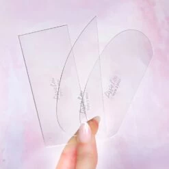 LissieLou Acrylic Mini Scraper Set Of 3