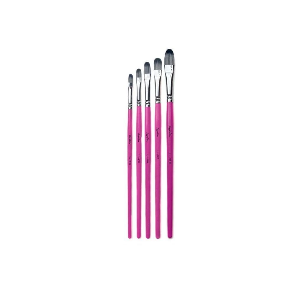 LissieLou Filbert Paint Brush Set - LL 10FB Brush - 5 Pieces LissieLou Filbert Paint Brush Set - LL 10FB Brush - 5 Pieces -Wilton Shop lissielou filbert paint brush set ll 10fb brush 5 pieces p14731 51015 image