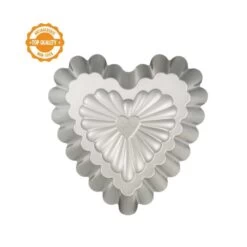 Decora Non Stick Decorated Heart Pan - 24 X 5cm -Wilton Shop non stick decorated heart pan 24 x 5cm p15886 55334 image